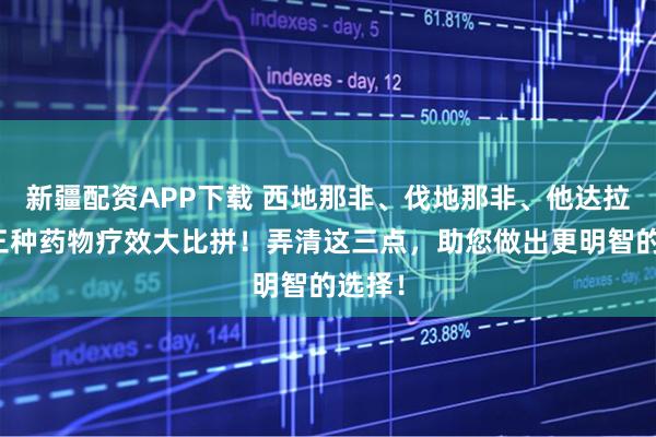 新疆配资APP下载 西地那非、伐地那非、他达拉非，三种药物疗效大比拼！弄清这三点，助您做出更明智的选择！